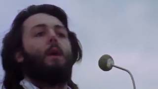 The 1969 Beatles live roof concert - Get Back (to where you once belonged)