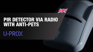 PIR detector via radio with anti-pets - UPROX-017- Main Features and Specifications | By Demes
