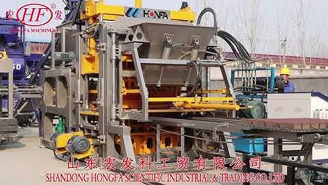 QT10-15 FULLY AUTOMATIC CONCRETE BLOCK MACHINE