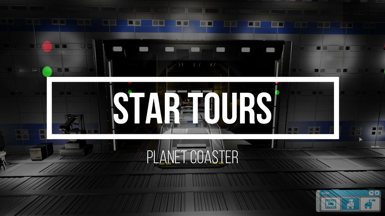 Star Tours Planet Coaster