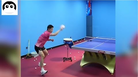 Zhang Jike teaching  counter loop: 