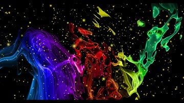 Abstract colorful animation. Multicolor liquid background. Beautiful gradient texture #short
