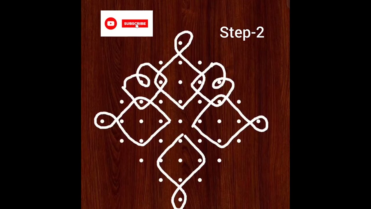 Karthika masam butiful kolams step by step only for bigner s 🌺🌺🌺🌺