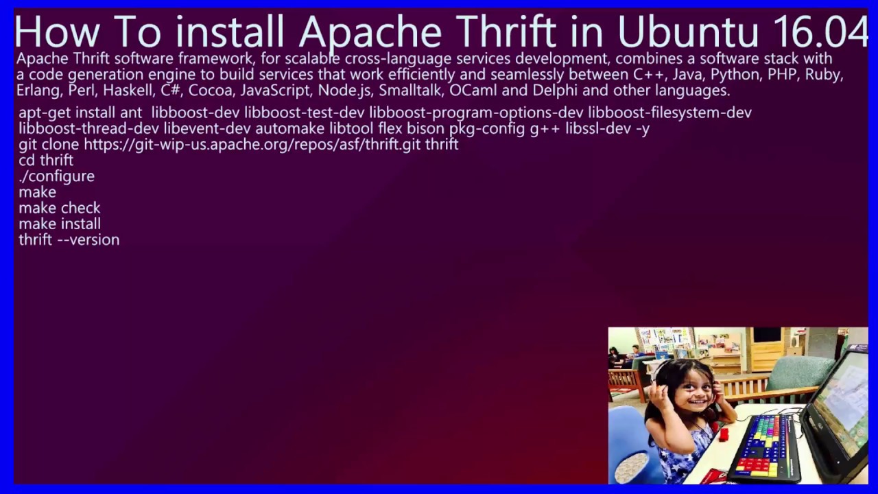 Apache thrift. Apache thrift