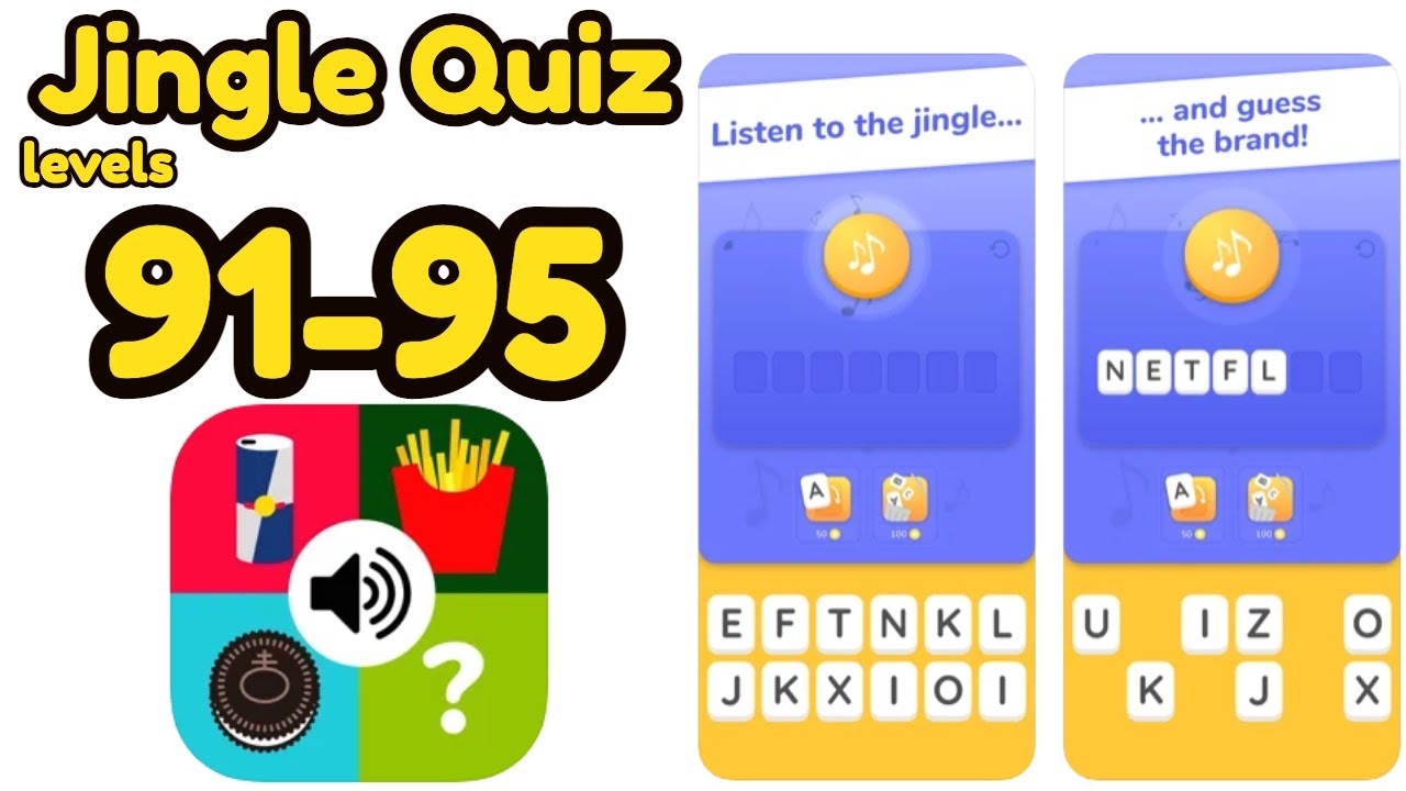 Jingle Quiz Level 91 92 93 94 95 