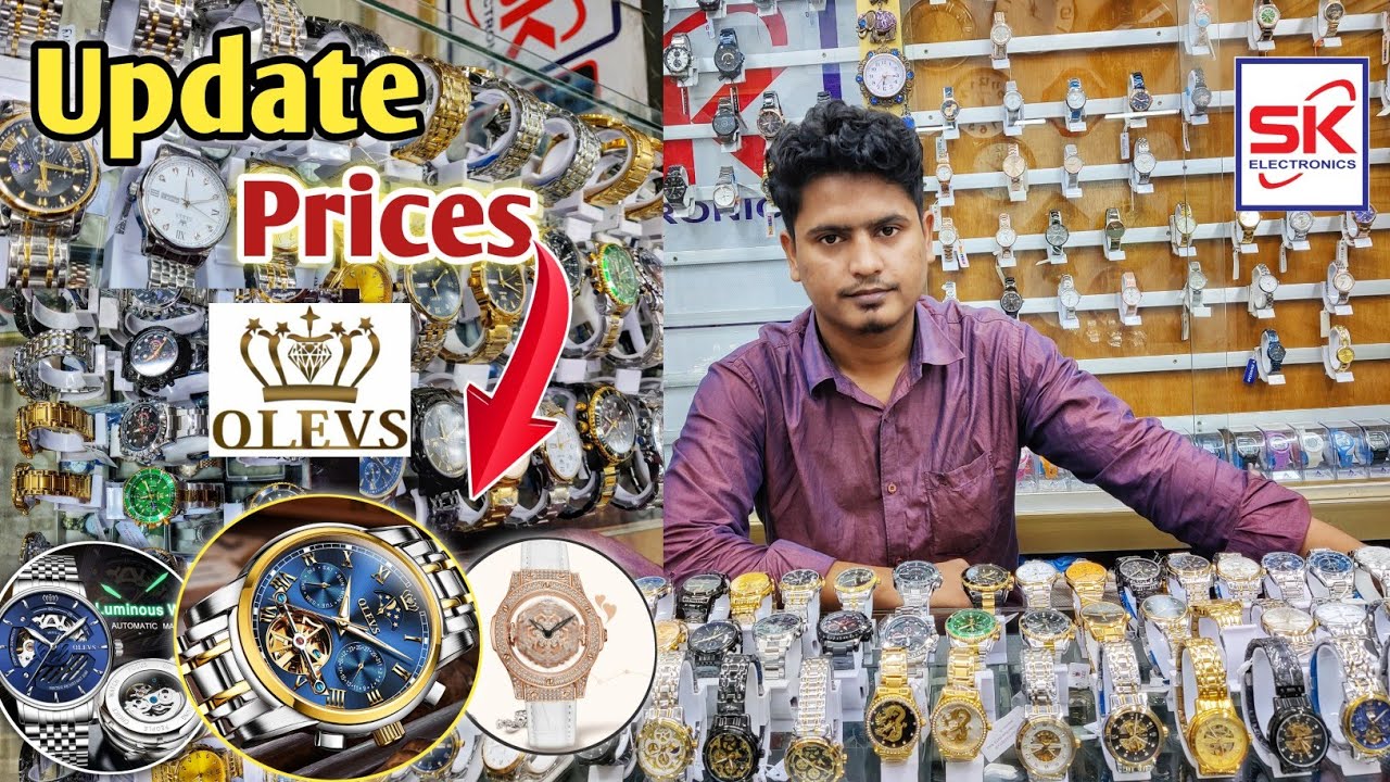 Olevs Watches Update Prices | Quartz & Automatic | হাত …