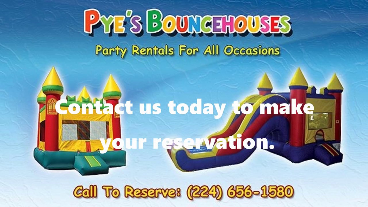 Pye S Bounce Houses Youtube - reserving your roblox bounce house