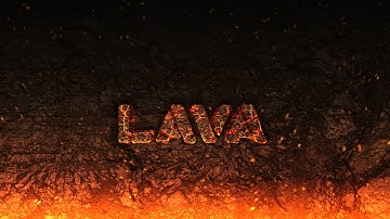 Gimp Tutorial: 3D Lava Text