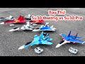 Thử Bay Máy Bay Su30 bản thường &amp; Su30 bản Pro để thấy sự khác biệt #rcplane #DIY #maybaydieukhien