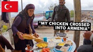 Breakfast With Kurdish Villagers On Turkey-Armenia Border 🇹🇷