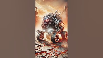 Robot and Car create new hybrid by using power of AI Tool #performance #robot #Car #america #show.