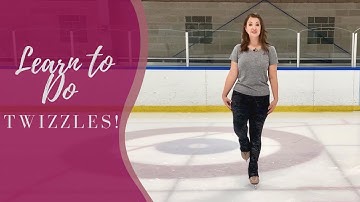 How To Do Twizzles in Figure Skates - Ice Dancing Twizzles