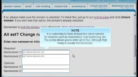 123reg.co.uk Changing name servers by Host4Go Tutorials