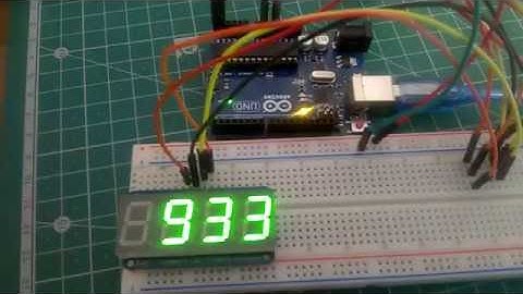 Adafruit 0.56 4-Digit 7-Segment Display With I2C Backpack