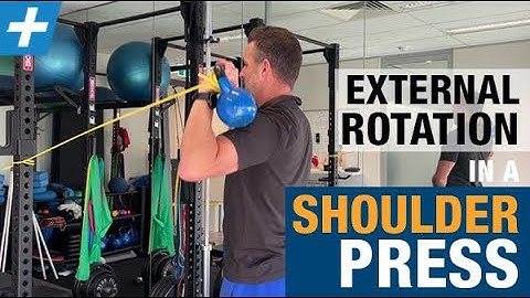 Improve Your External Rotation Strength in a Shoulder Press