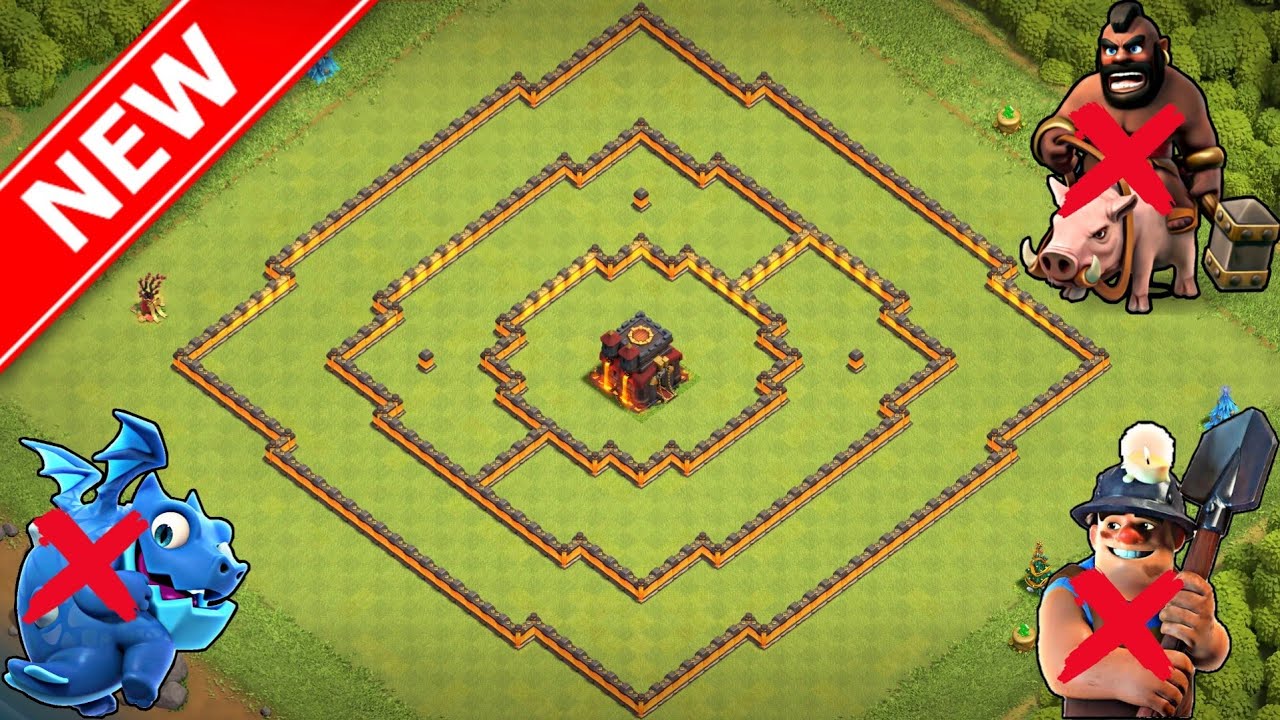 New Best Th10 Hybrid Base Layout Link 2021! Top Th 10 Anti 2 Star War/Trophy/Farming Design to Copy