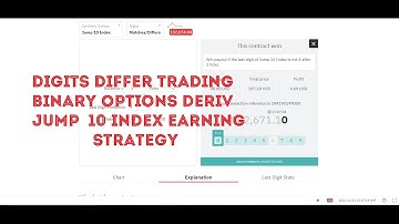 Digits differ trading binary options jump 10 index earning strategy