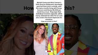 Mariah Carey and Nick Cannon’s 2016 divorce settlement #usa #hollywood