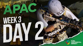 PCS4 APAC - Week 3 Day 2 | PUBG Continental Series