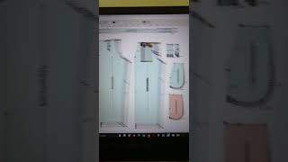 Size grading men trousers sewing patterns #garmentcad #patternmaking
