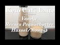 Keto Café Latte - Vanilje, Reeses Peanutbutter, Hassel/Nougat