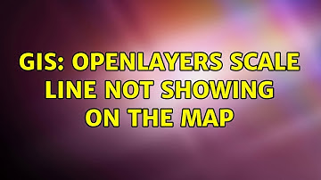 GIS: OpenLayers Scale Line not showing on the map