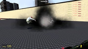 Gmod - Slow Motion Explosion [HD]