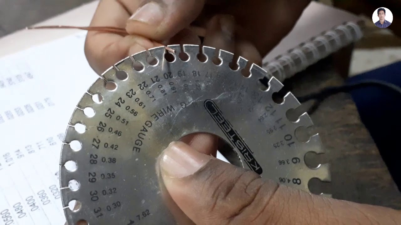 Swg Tools How to Use a S.W.G.(Standard Wire Gauge) Tool - ওয়্যার গেজ - YouTube