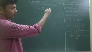 Class 12 Maths Ex 7.3 | Q.1.|  Integration using trigonometric identities.