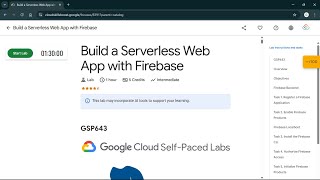 Build a Serverless Web App with Firebase | #qwiklabs | #GSP643 #CLI