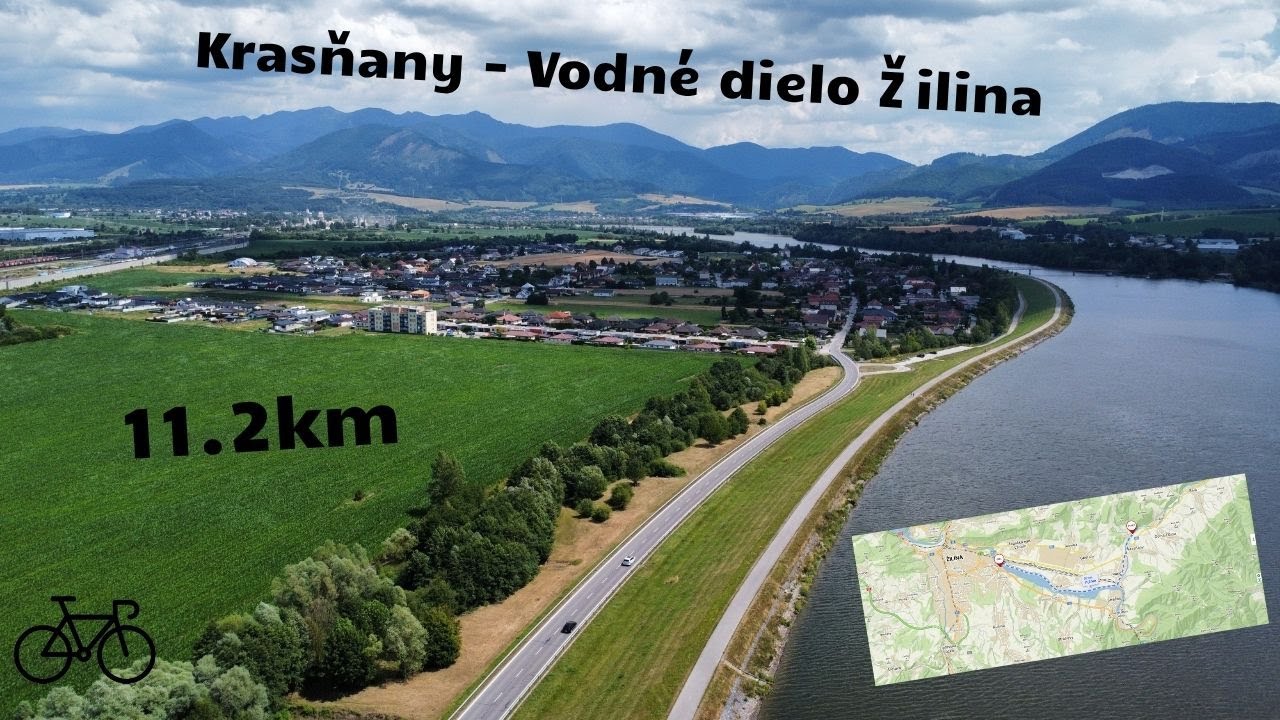 Cyklotrasa: Krasňany - Vodné dielo Žilina