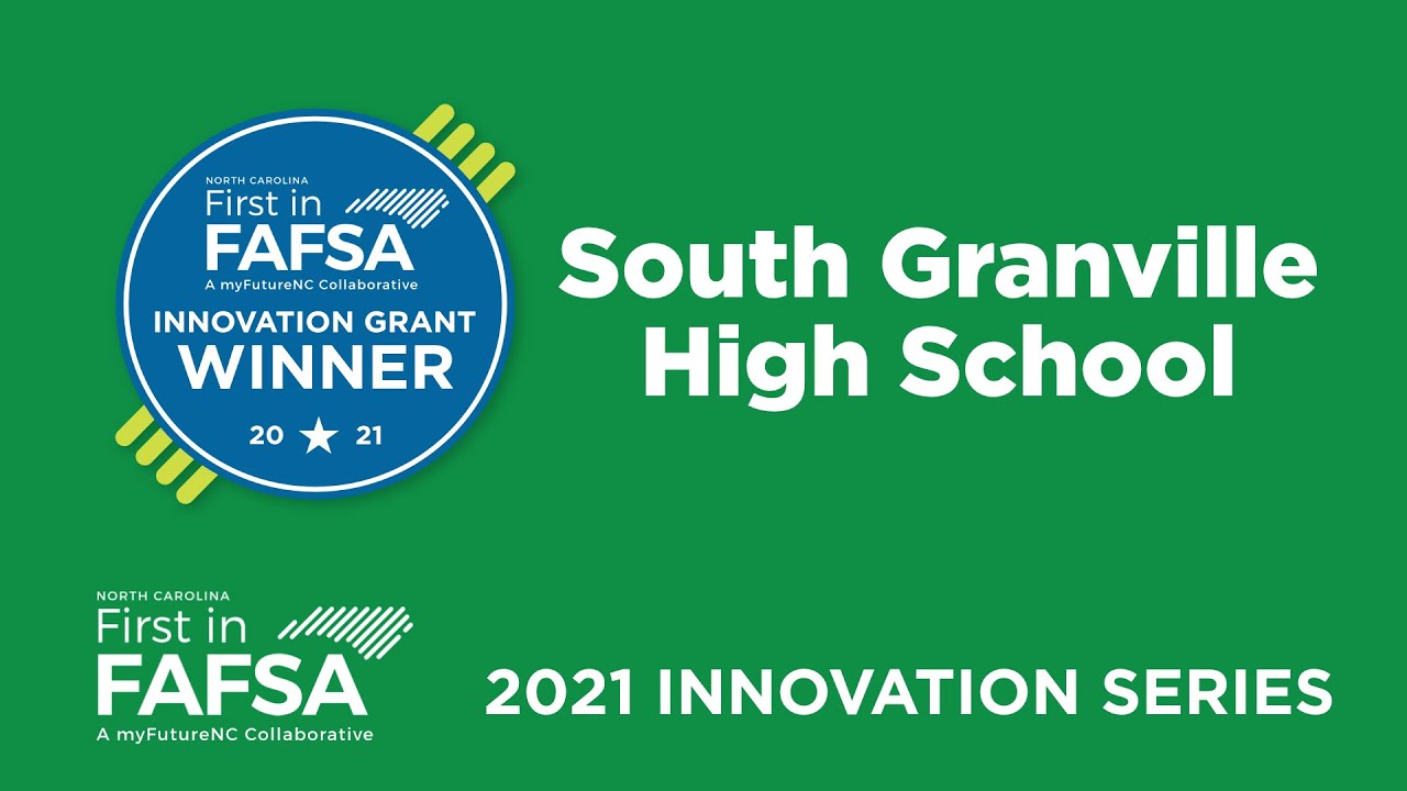 Innovation Series South Granville High School YouTube