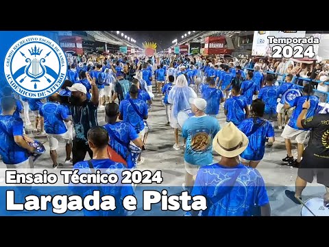 Acadêmicos de Niterói 2024 | Largada e Pista - Ensaio Técnico | Samba ao vivo - #ET24