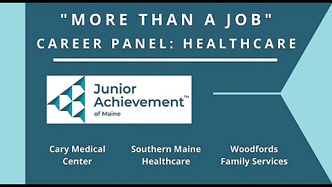 "More than a Job"  Healthcare Career Exploration