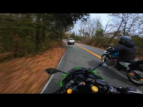 POV］#84 ZX-25RR First Touge Attack 2026 | Full Send Warm-Up Run