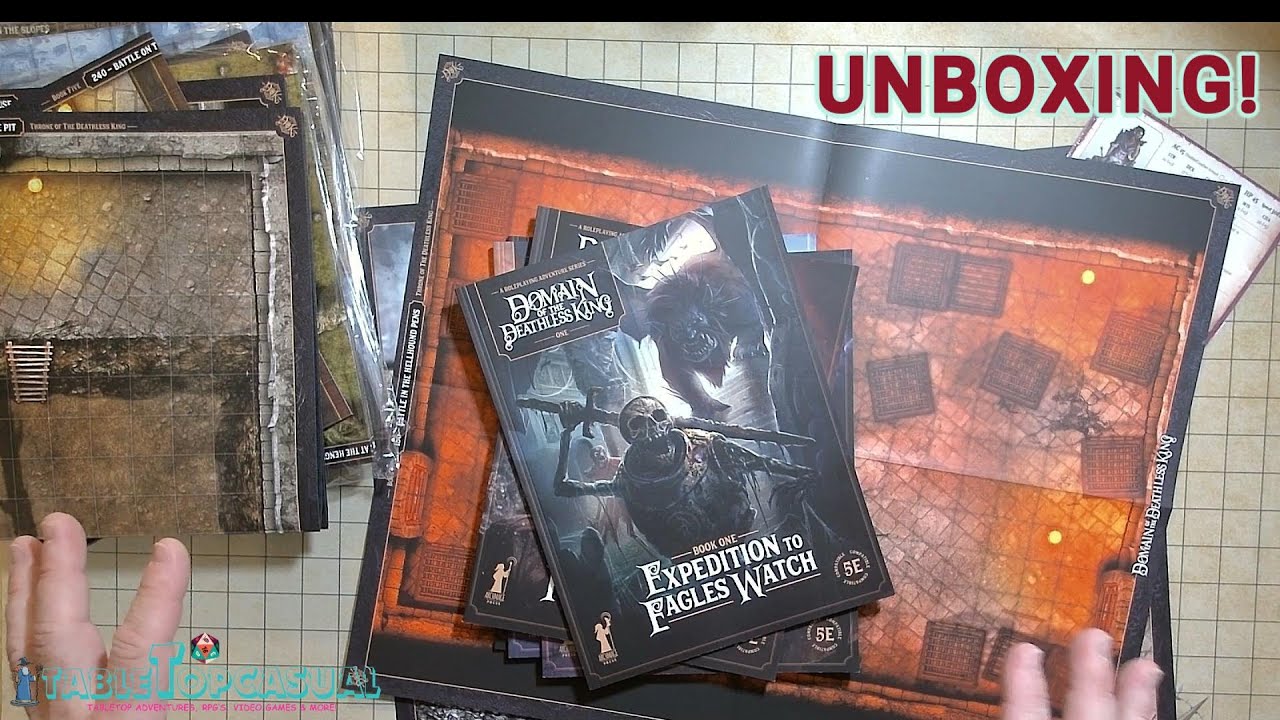 BACKER REVIEW: Domain of the Deathless King UNBOXING