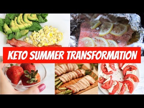 KETO DIET SUMMER TRANSFORMATION | DAY 4 | Salmon Recipe