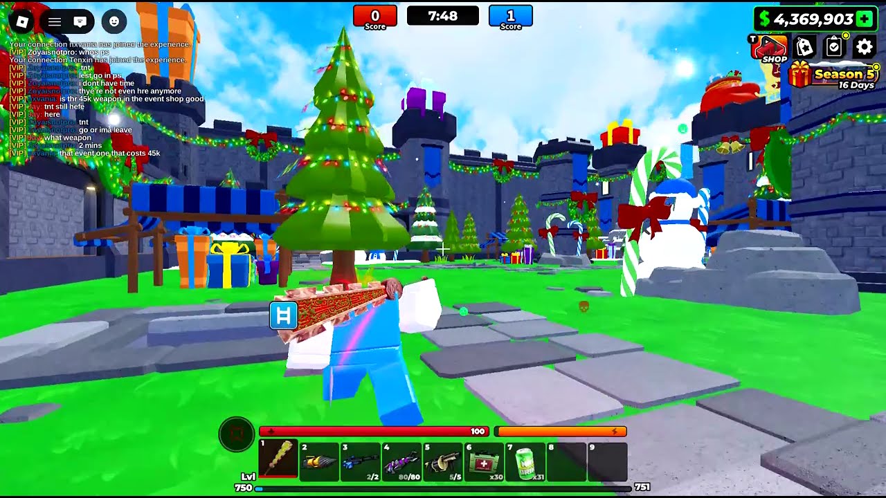 Flag Wars! - xilveus carrying my team