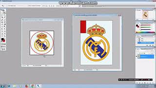 CARA MEMBUAT FIND BERGAMBAR LOGO REAL MADRID MENGGUNAKAN PHOTOSHOP CS 2 screenshot 5
