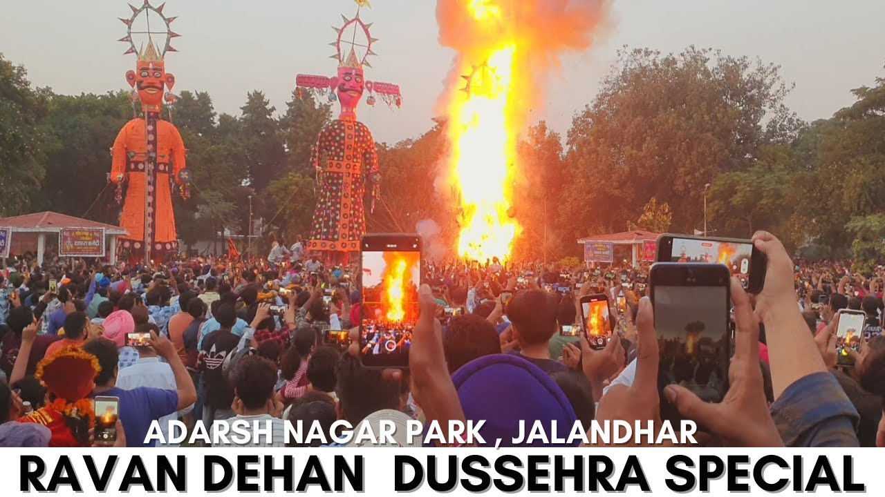 Happy Dussehra 2023 vlog Adarsh Nagar Jalandhar 