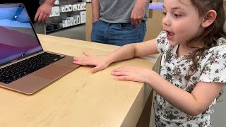 Buying WHATEVER She WANTS at the Apple Store Shopping Vlog