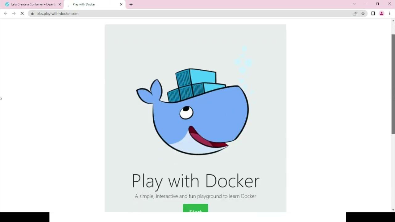 Exploring Dockers using PWD (PlayWithDockers) containers YouTube
