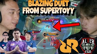 BLAZING DUET FROM SUPERTOYY !! RRQ BANGKIT DIAKHIR COK ?! RRQ VS ALTER EGO MATCH 2 - MPL S17