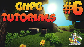 Custom NPCs Inventory Tab [1.8.+]: CNPC Tutorials #6