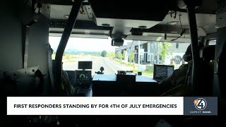 First responders standing by for 4th of July emergencies