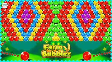 Farm Bubbles Bubble Shooter Game Level 11 - 20 🏆 ( Bubbles Pop Gameplay ) @GamePointPK