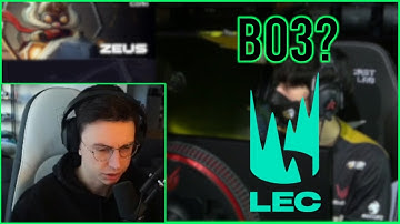 Caedrel On If LEC Should Move To BO3s