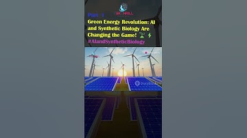 Green Energy Revolution: AI and Synthetic Biology Are Changing the Game! 🌱⚡ #AI #Biology  PART 1