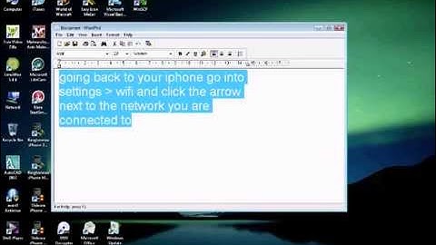 how to ssh into your iphone over wifi