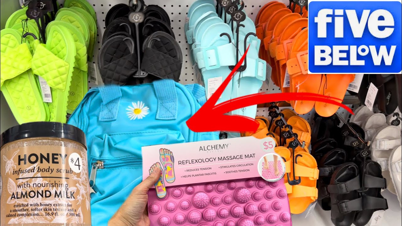 FIVE BELOW SHOPPING!!! $5 SHOES, CLOTHES + BAGS!!!